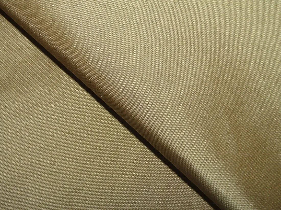 100% PURE SILK TAFFETA FABRIC CHAZAL GOLD color 54" wide TAF236