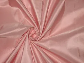 100% Pure SILK TAFFETA FABRIC Light Pink 54&quot;TAF185