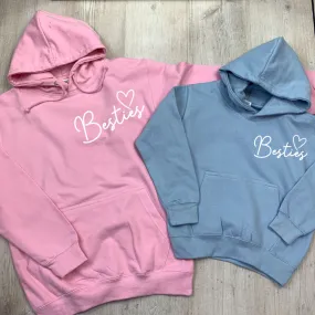 Besties Mini Logo Mum & Kid Matching Hoodies (MRK X)