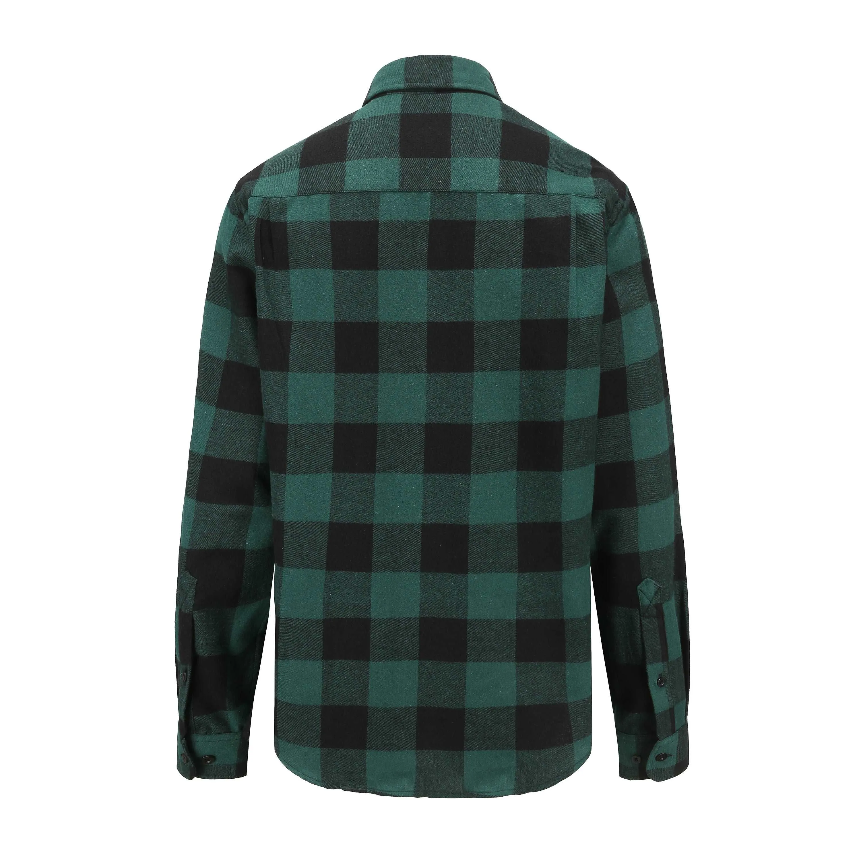 Braveman Men's Buffalo Plaid Button Down Classic Fit Flannel Shirt