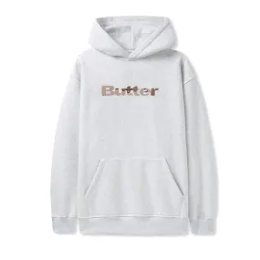 Butter Goods 'Logo Camo Applique' Hood (Ash)