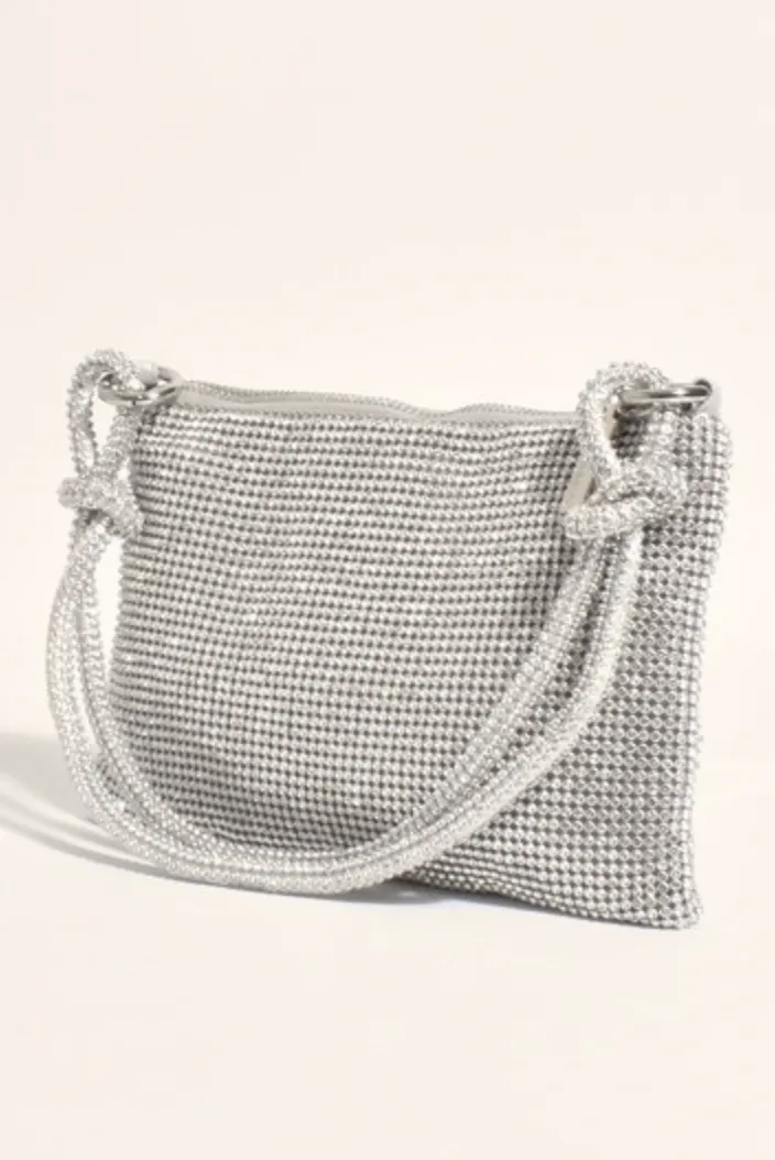 Cassidy Clutch - Silver