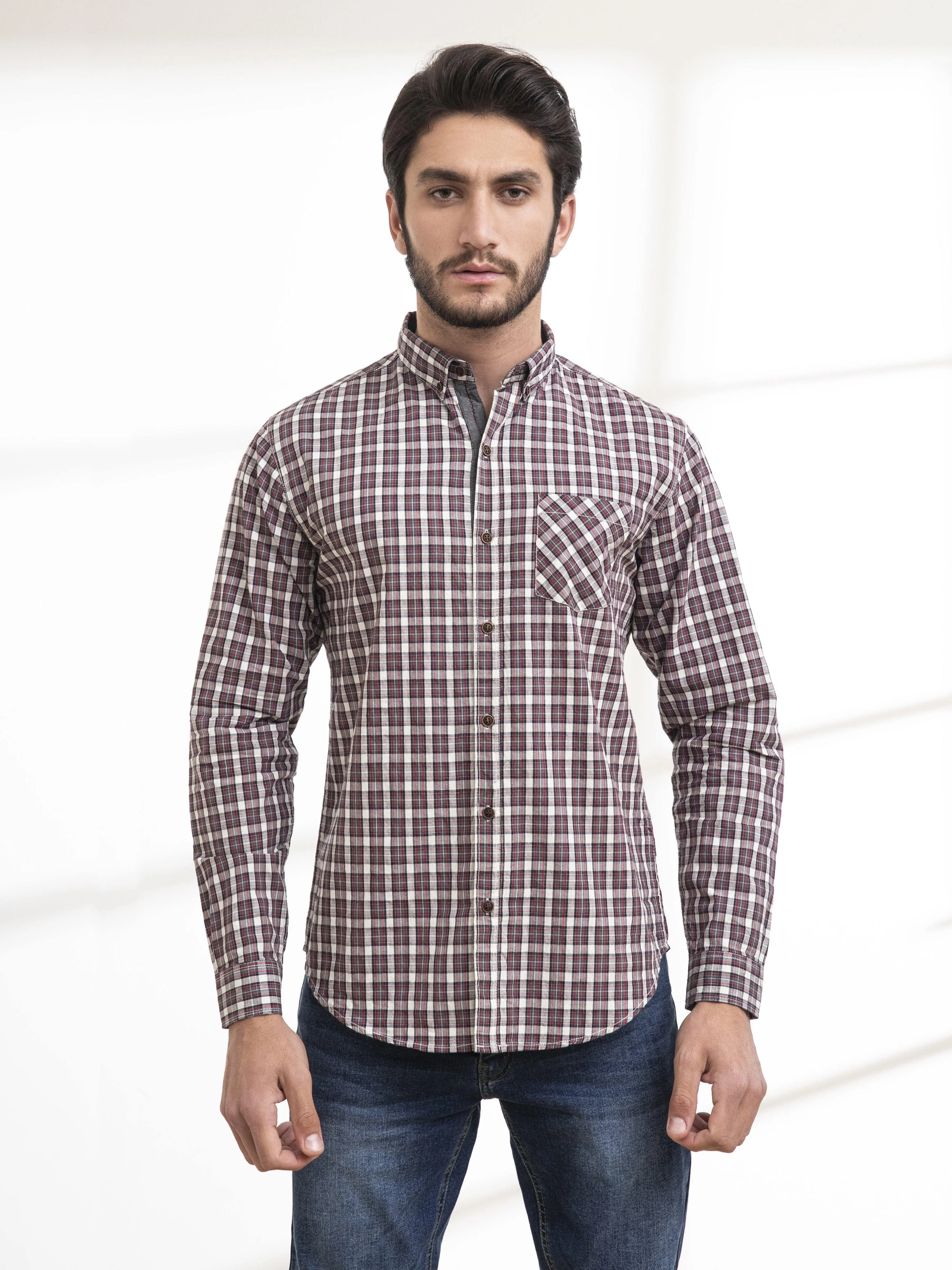 CASUAL SHIRTS FULL SLEEVE MULTI