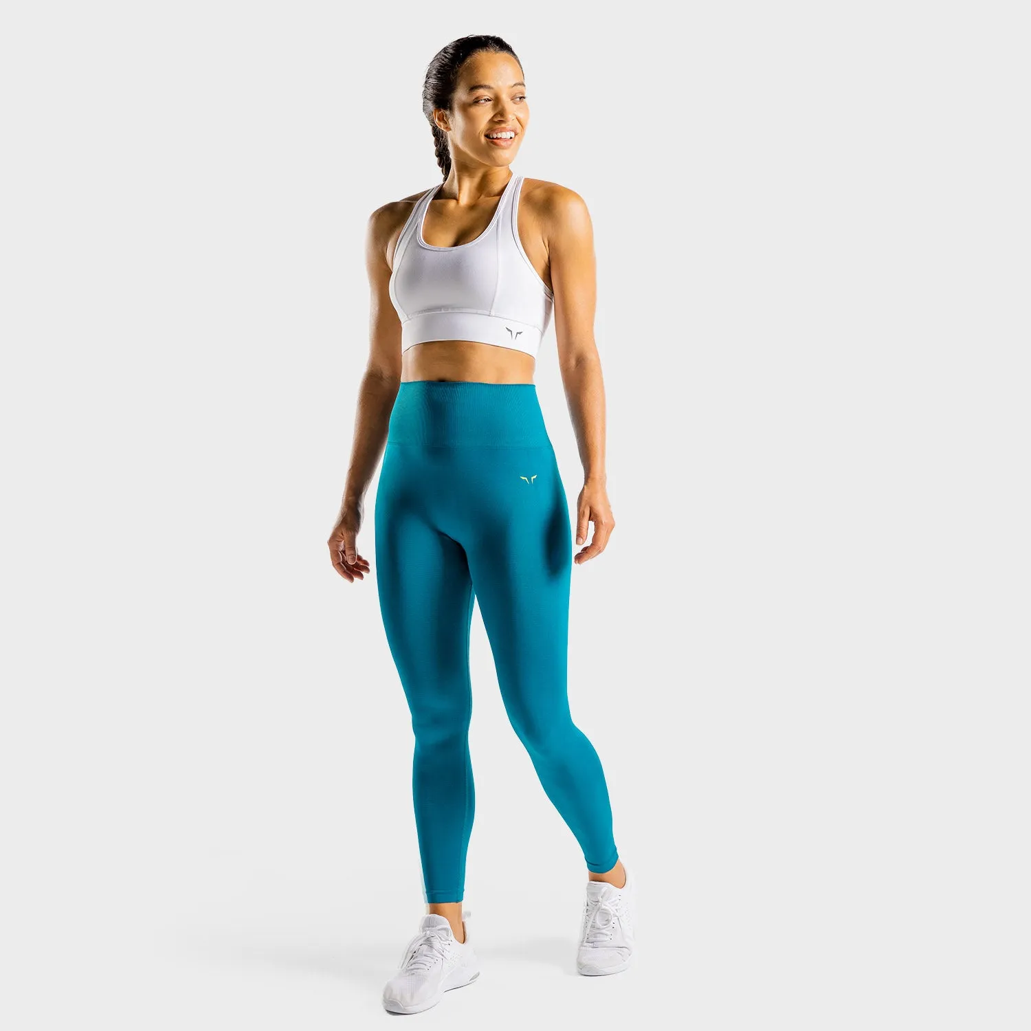 Core Seamless Leggings - Blue Beat