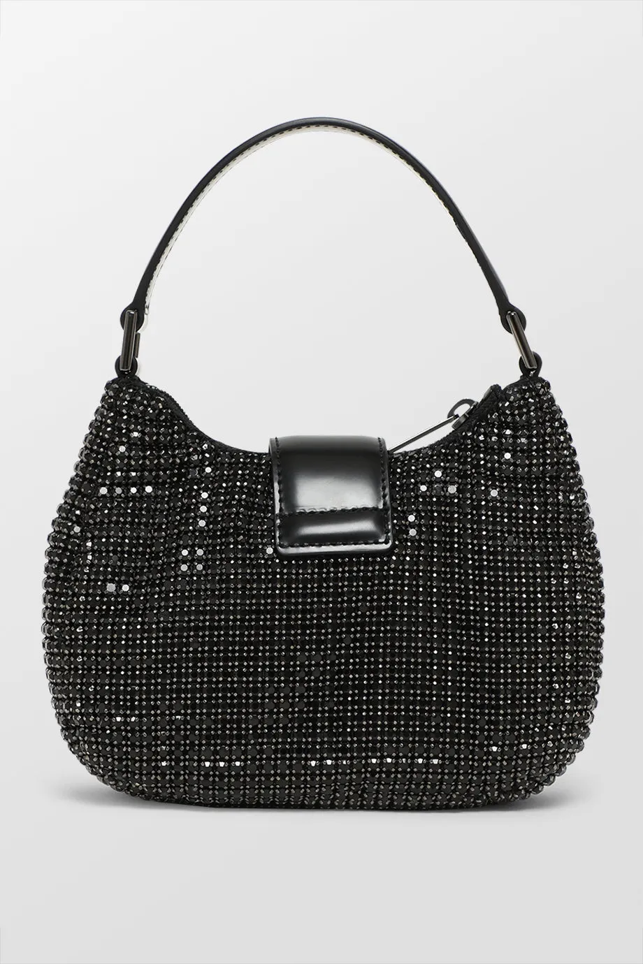 Diamante Crescent Bow Bag