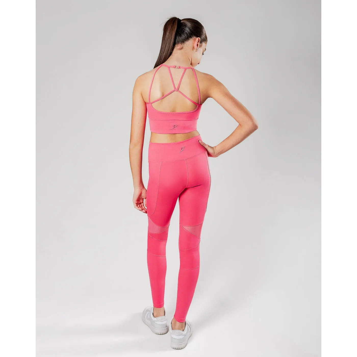 Energetiks Leah Mesh Legging | Watermelon Crush