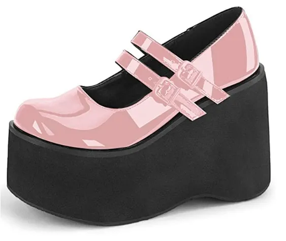 Funki Buys | Shoes | Women's Platform Wedge High Mary Janes