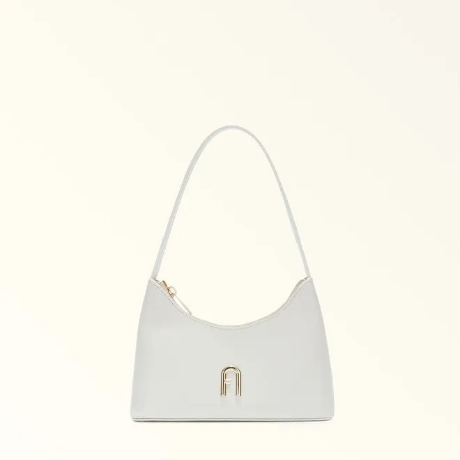 FURLA DIAMANTE SHOULDER BAG IN WHITE