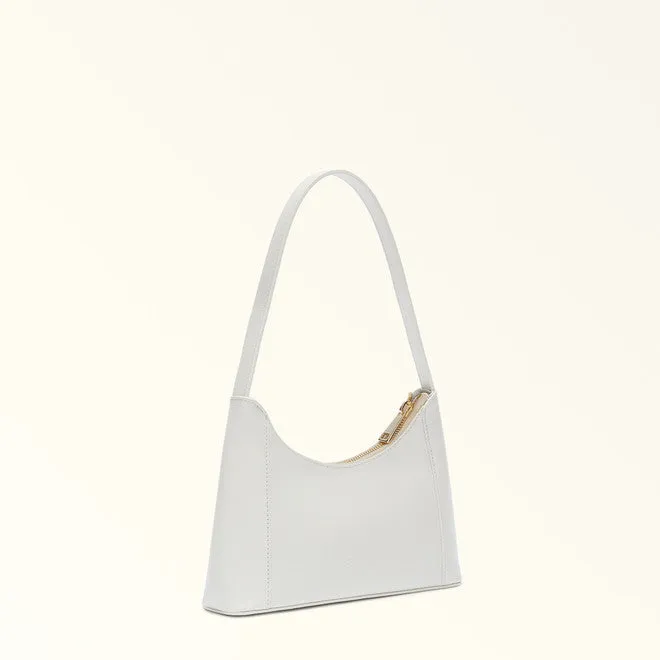 FURLA DIAMANTE SHOULDER BAG IN WHITE