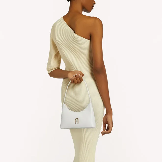 FURLA DIAMANTE SHOULDER BAG IN WHITE