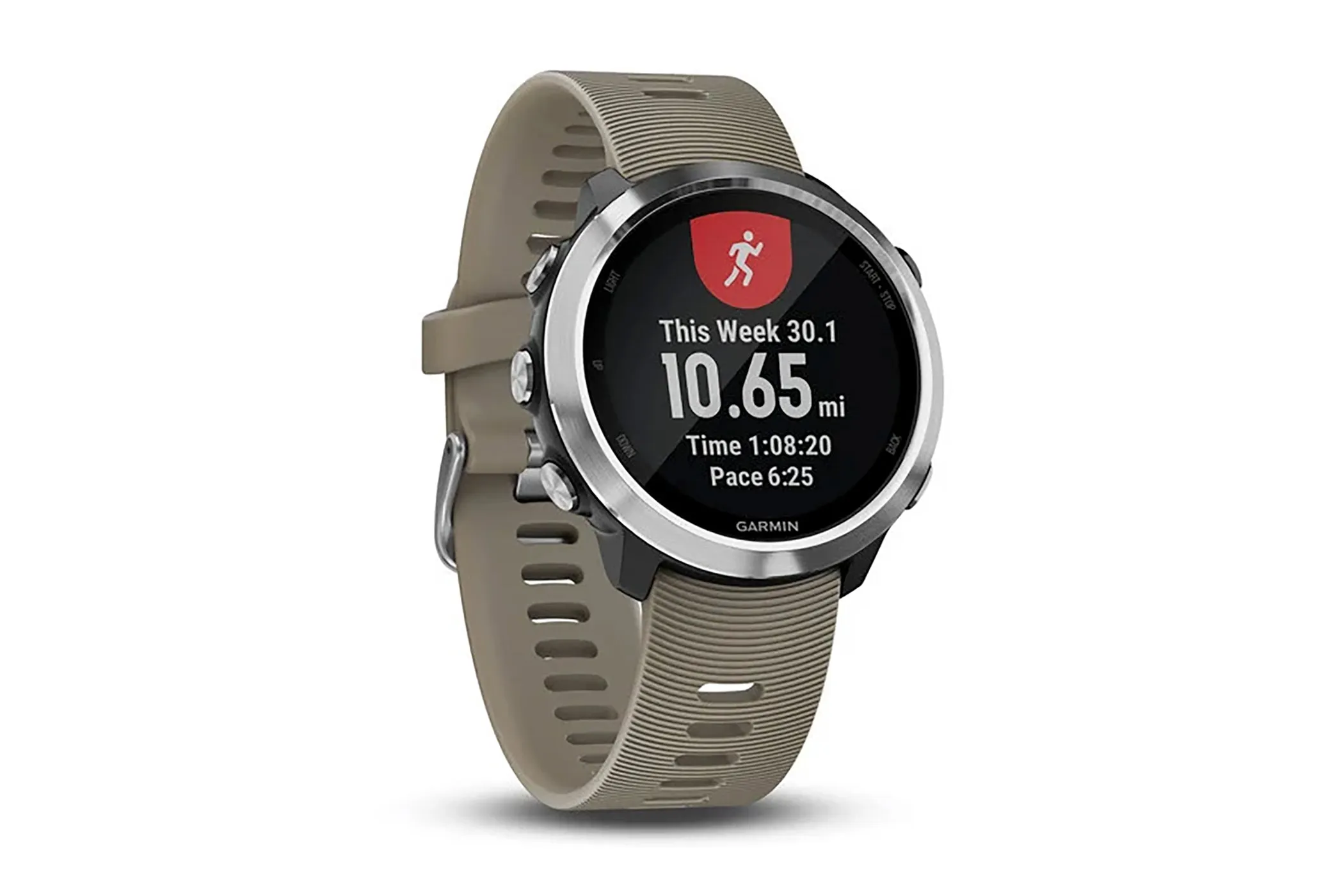 Garmin Forerunner 645 Smartwatch Sandstone w/ Stainless Hardware