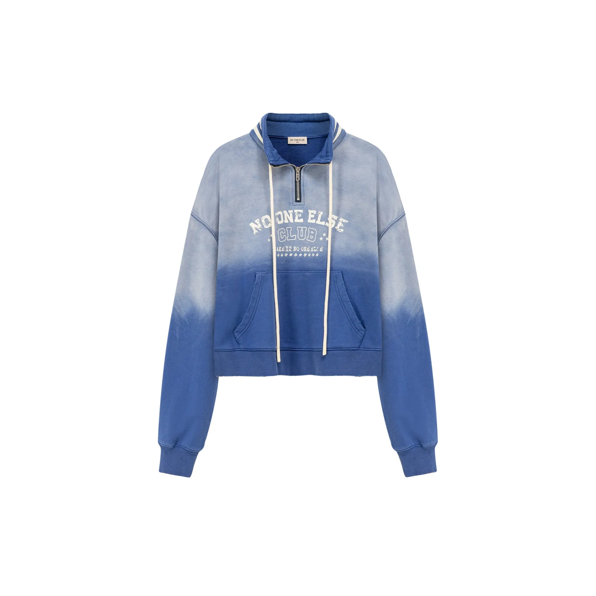 Gradient Anorak Logo Sweatshirt