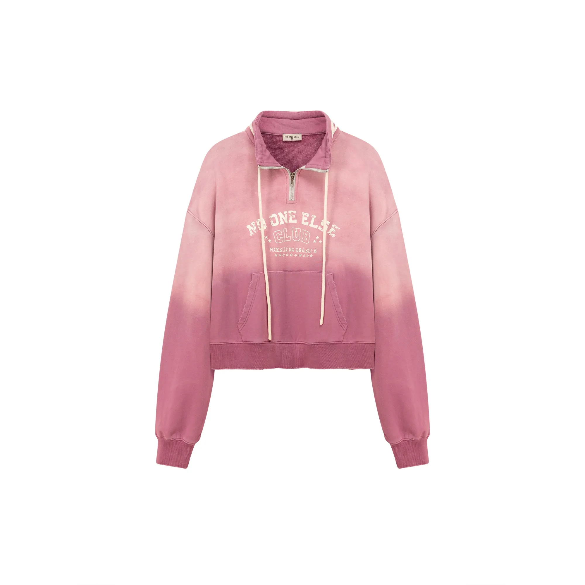 Gradient Anorak Logo Sweatshirt