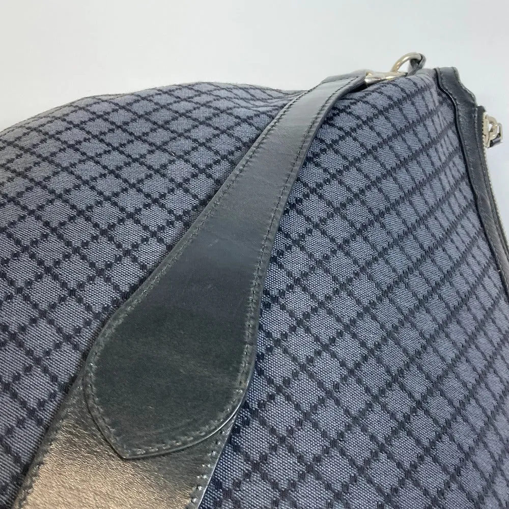 GUCCI Shoulder Bag 243308 canvas Black x gray Diamante Women Secondhand