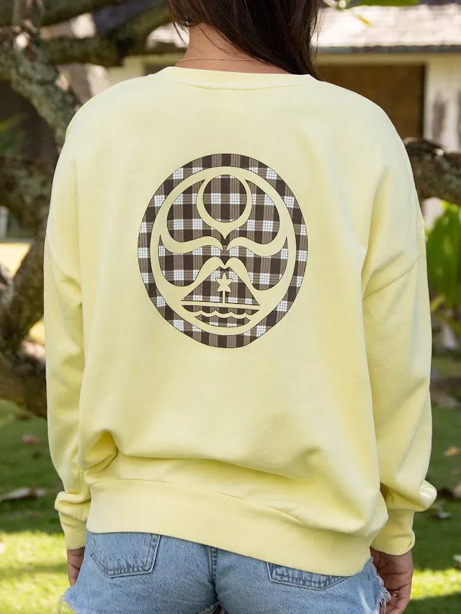 HIC PALAKA CREW FLEECE - PINA COLADA