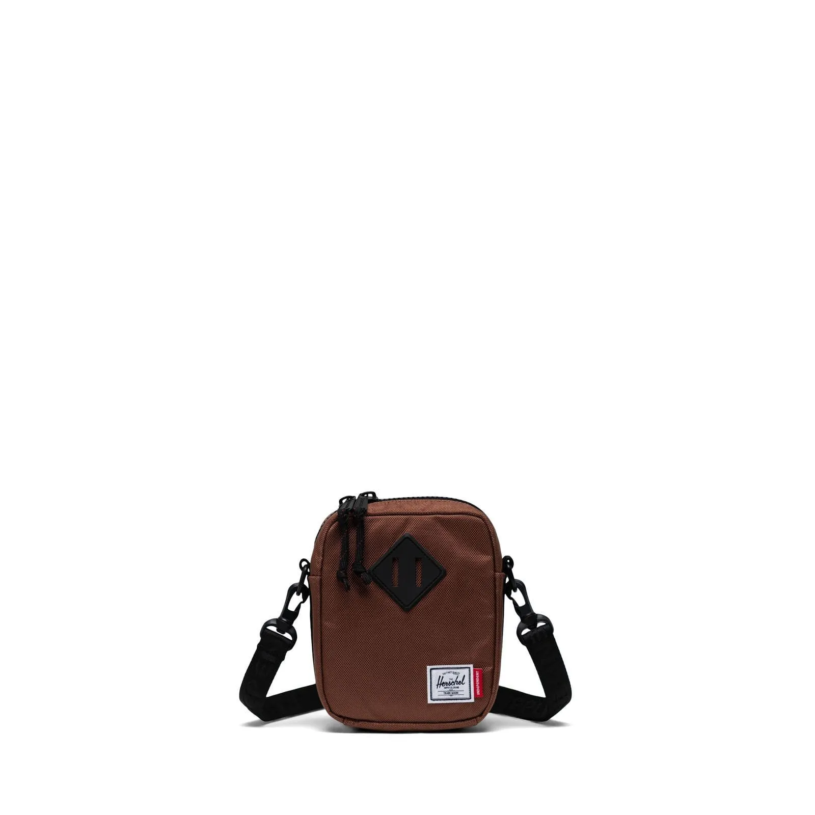 INDEPENDENT HERITAGE CROSSBODY - SADDLE BROWN/BLACK