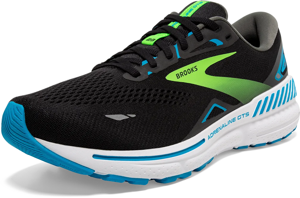 Men's Adrenaline GTS 23 (006 - Black/Hawaiian Ocean/Green)