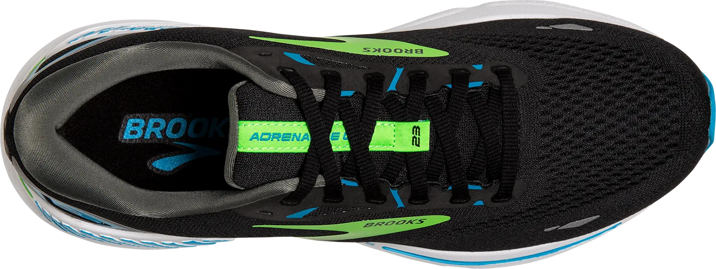 Men's Adrenaline GTS 23 (006 - Black/Hawaiian Ocean/Green)