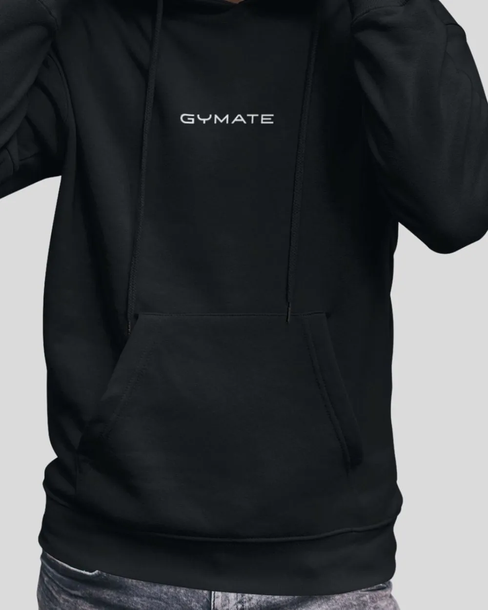 Mens Athleisure Hoodies | Gymate Original small logo [ctr]