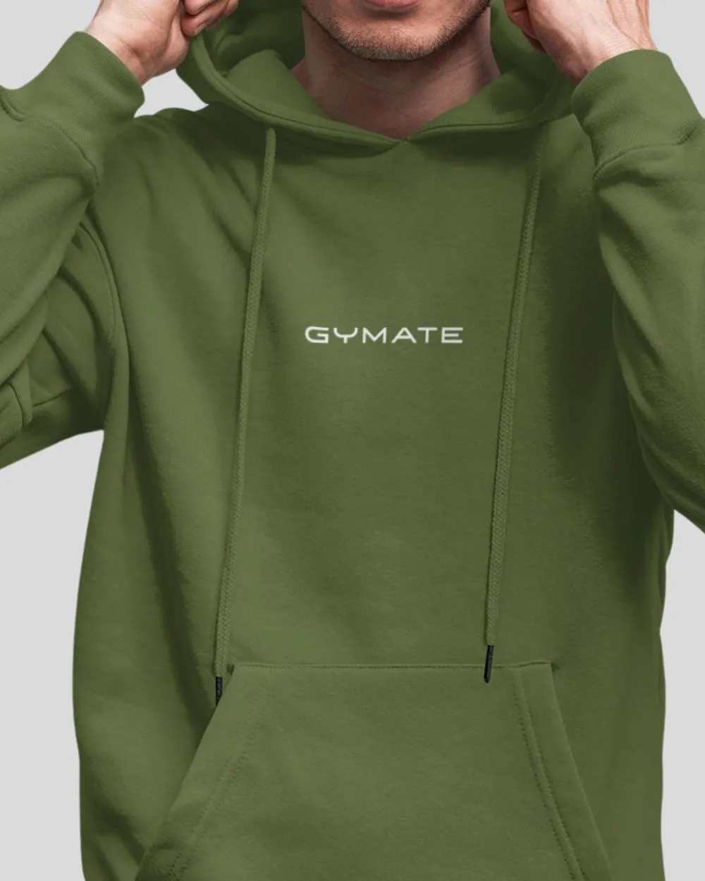 Mens Athleisure Hoodies | Gymate Original small logo [ctr]