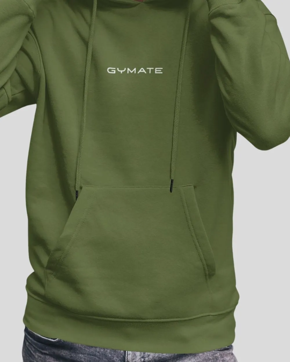 Mens Athleisure Hoodies | Gymate Original small logo [ctr]