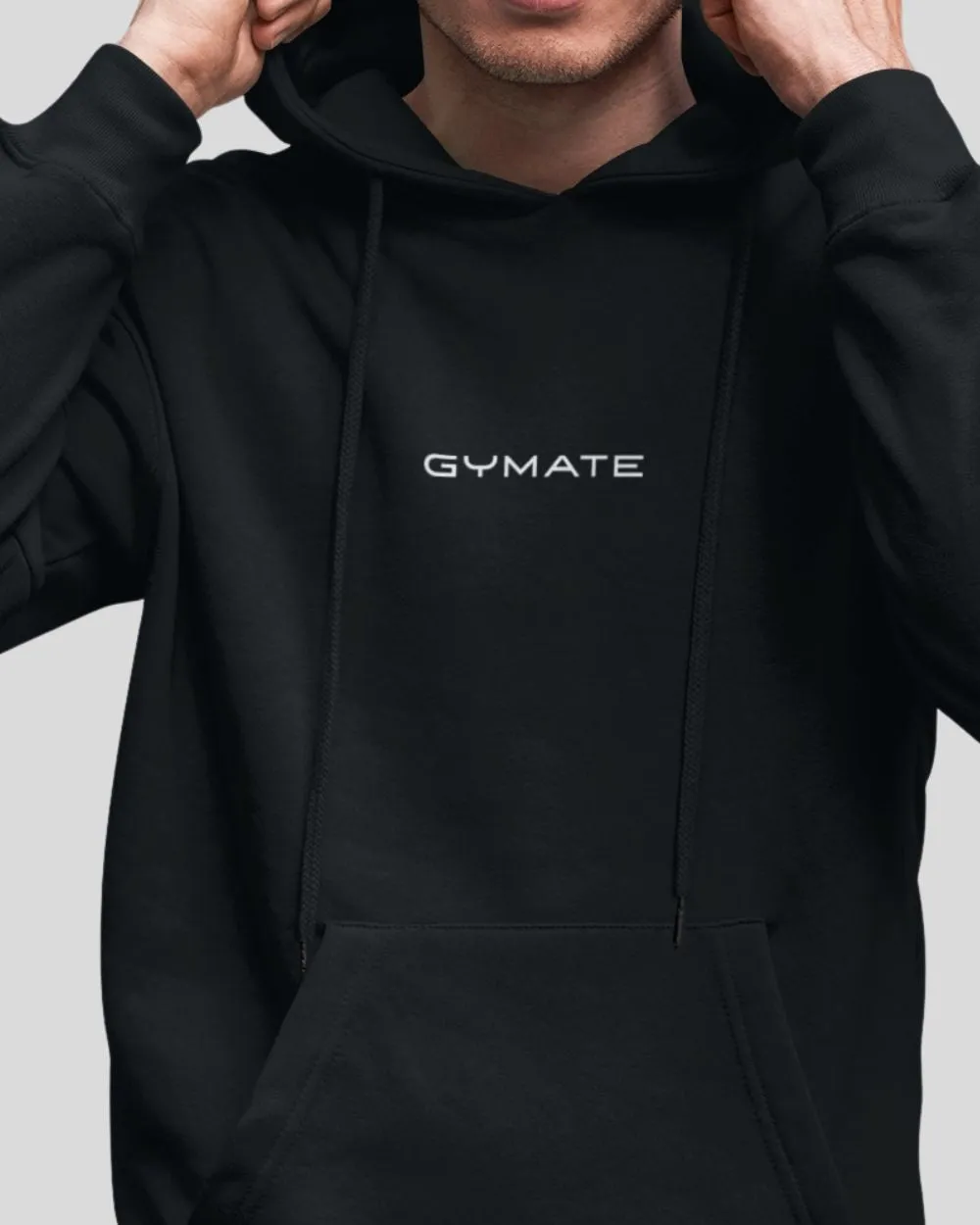 Mens Athleisure Hoodies | Gymate Original small logo [ctr]