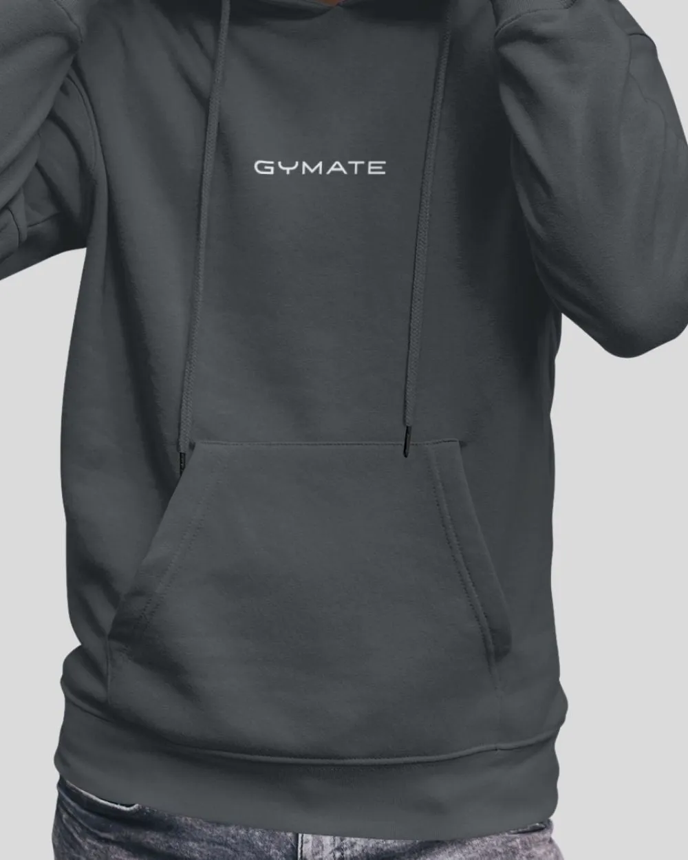 Mens Athleisure Hoodies | Gymate Original small logo [ctr]