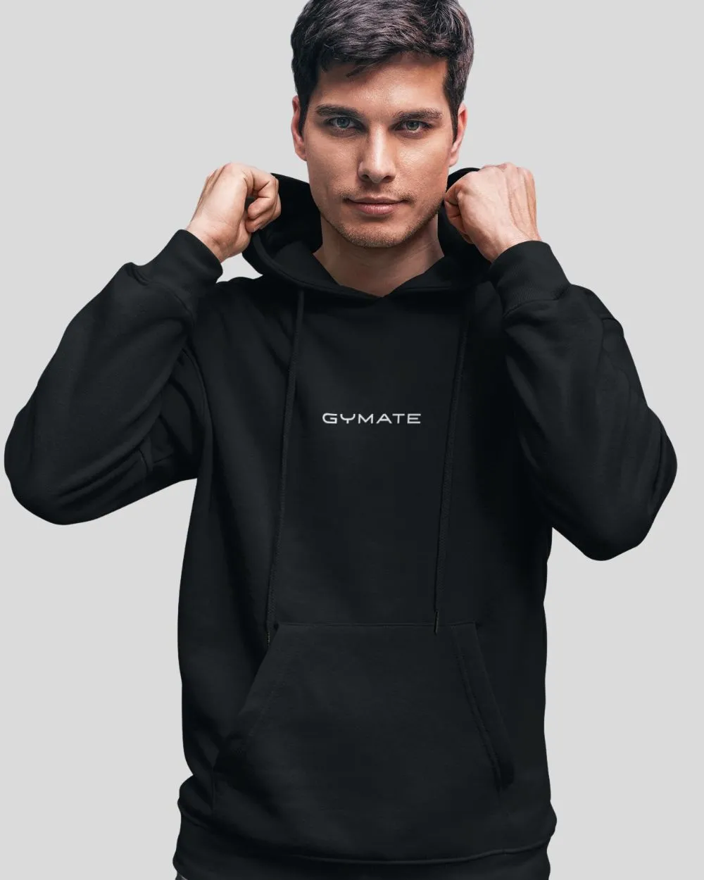 Mens Athleisure Hoodies | Gymate Original small logo [ctr]