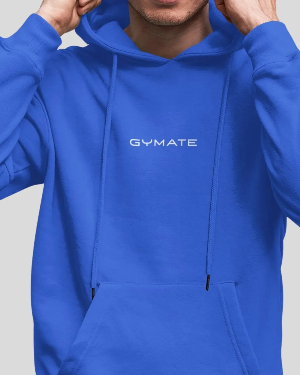 Mens Athleisure Hoodies | Gymate Original small logo [ctr]