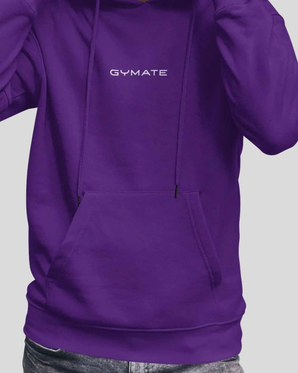 Mens Athleisure Hoodies | Gymate Original small logo [ctr]