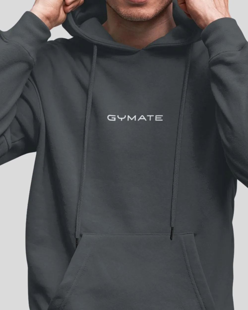 Mens Athleisure Hoodies | Gymate Original small logo [ctr]