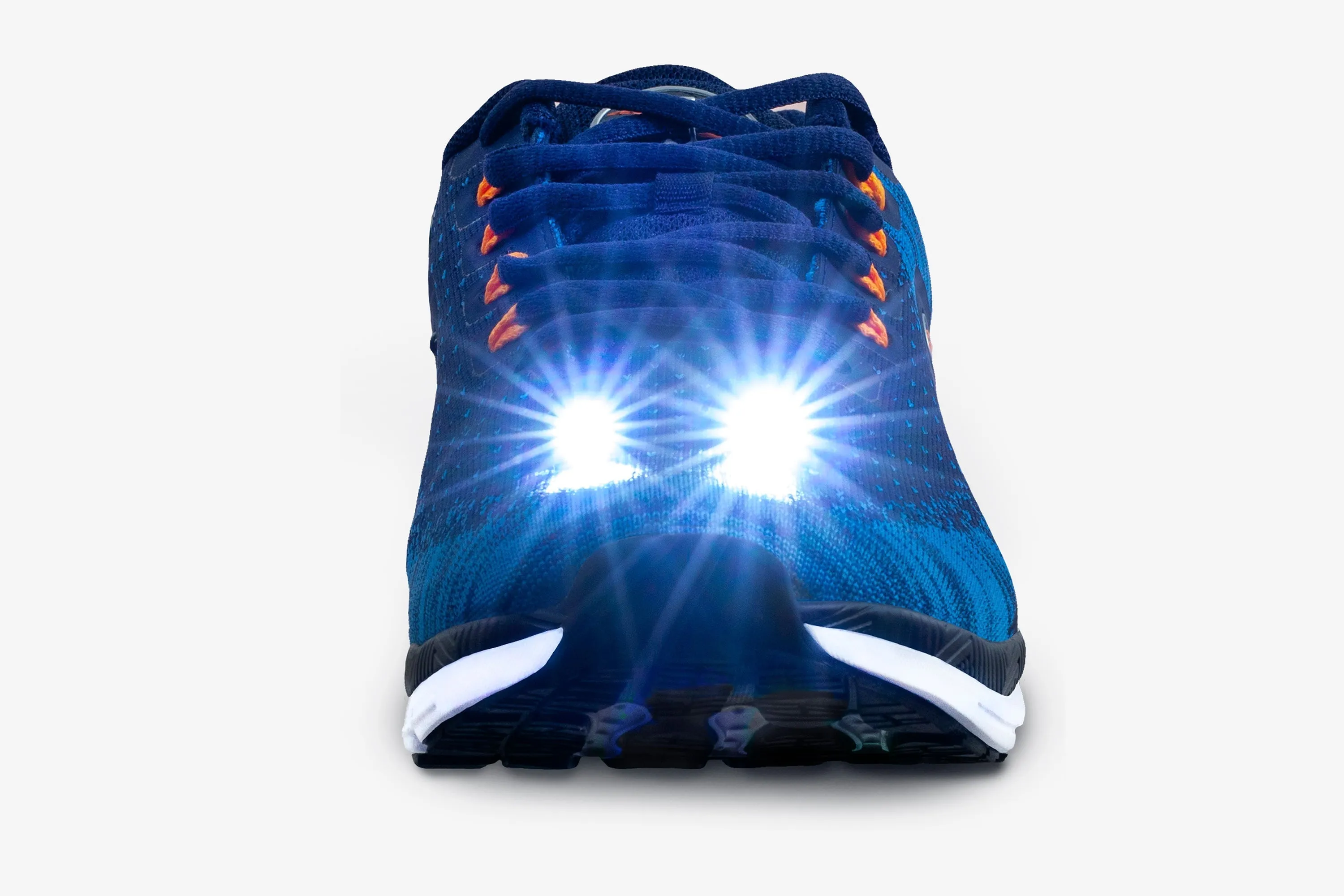 Men's Night Runner Shoes with Built-in Safety Lights