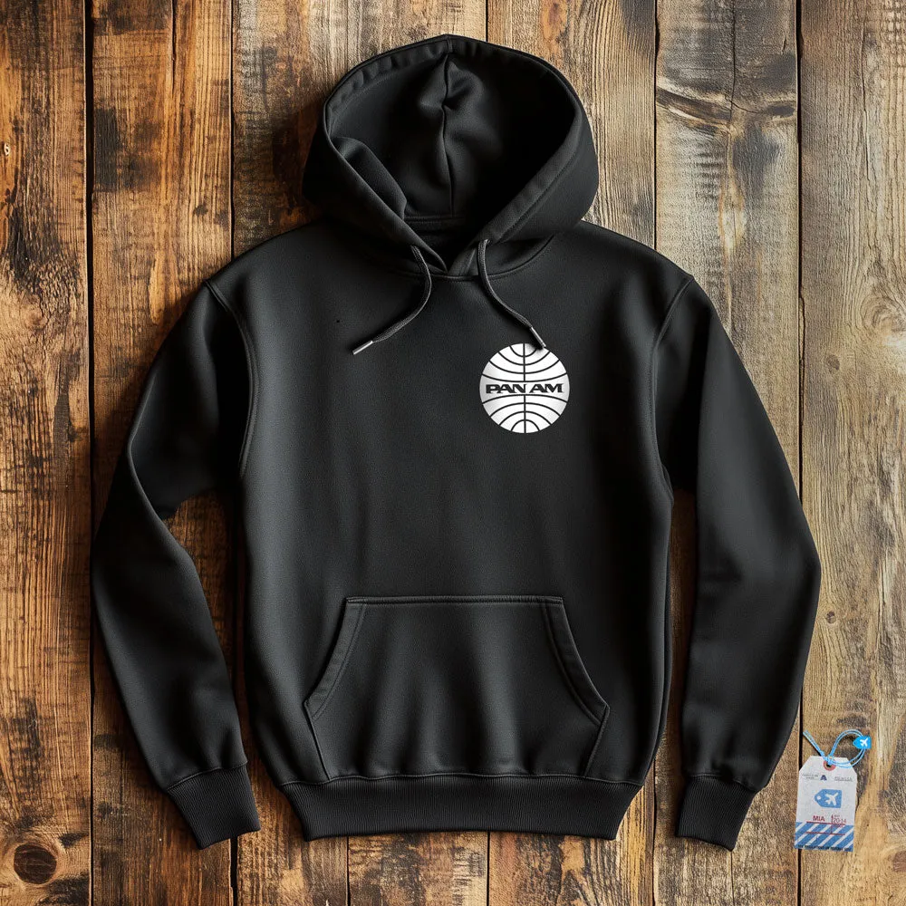 Pan Am Logo Pocket - Pullover Hoodie