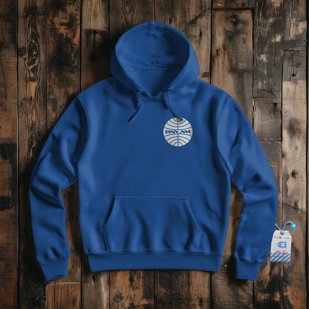 Pan Am Logo Pocket - Pullover Hoodie