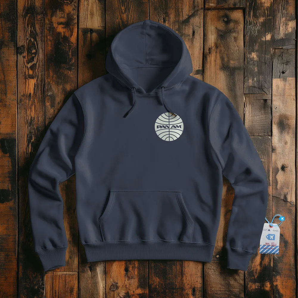 Pan Am Logo Pocket - Pullover Hoodie