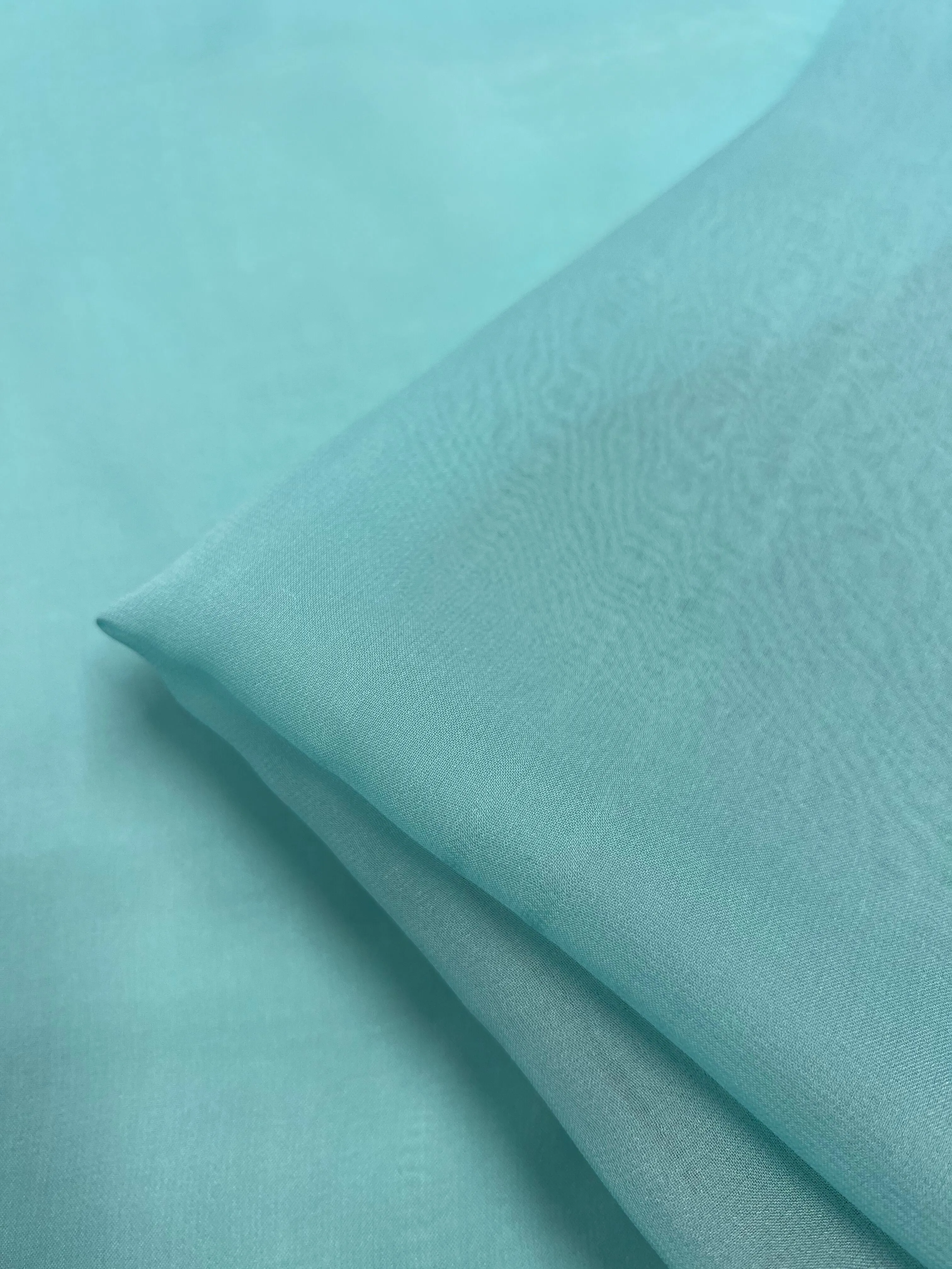 Pure Silk Georgette - Tiffany - 135cm