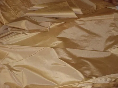 SILK TAFFETA FABRIC 54&quot; ~Buttercup colour