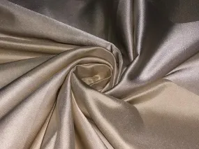 Silk taffeta large stripes IN 3 shades of cream  54" wide TAFS38 [2]