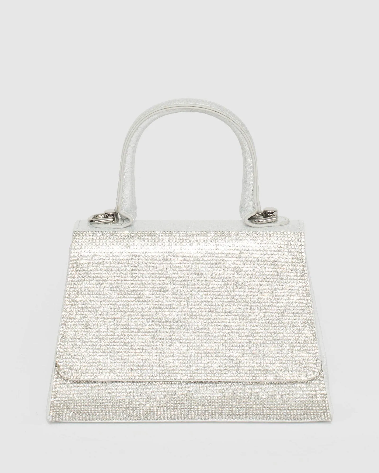 Silver Lilith Crystal Bag