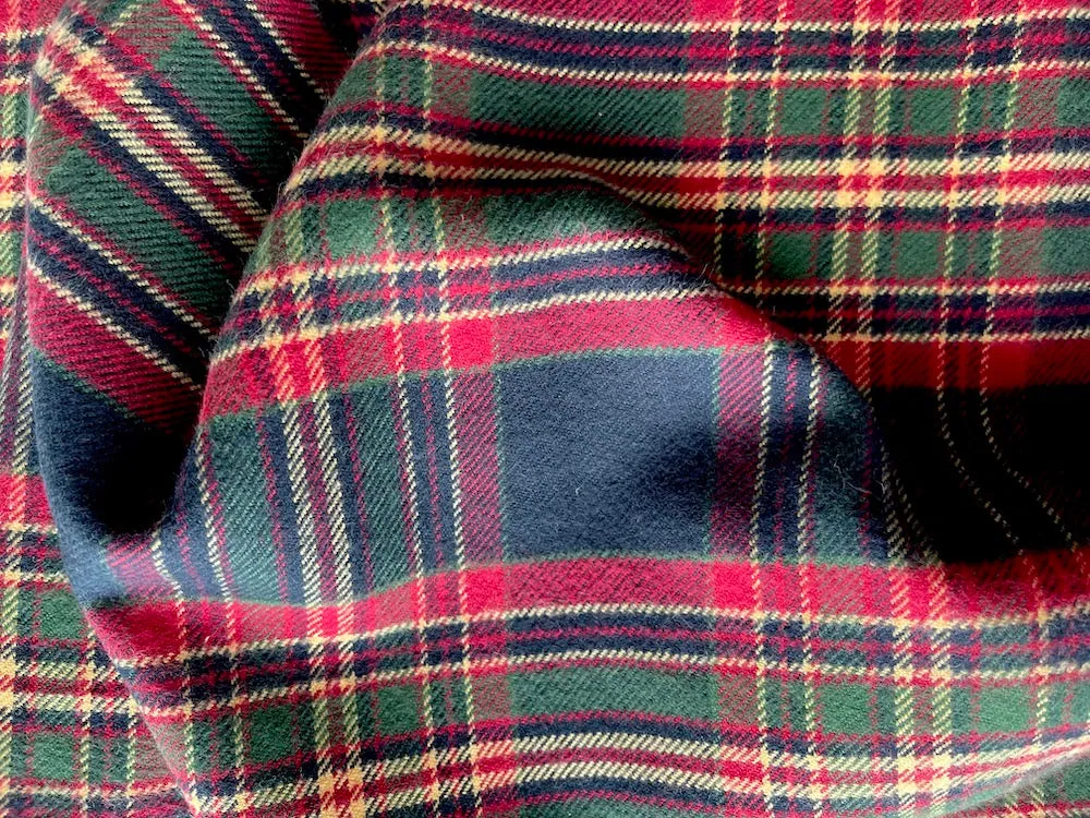 Sophisticated Lumberjack Plaid Cotton Flannel