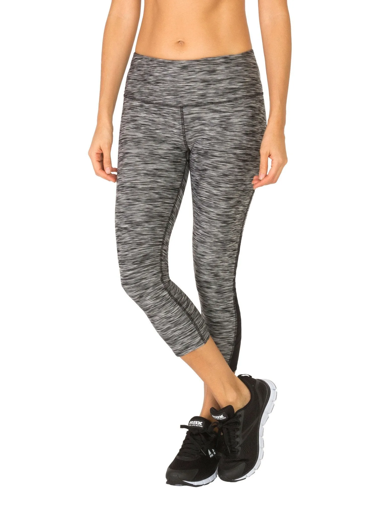 Stratus X-Strappy Mesh Cropped Leggings