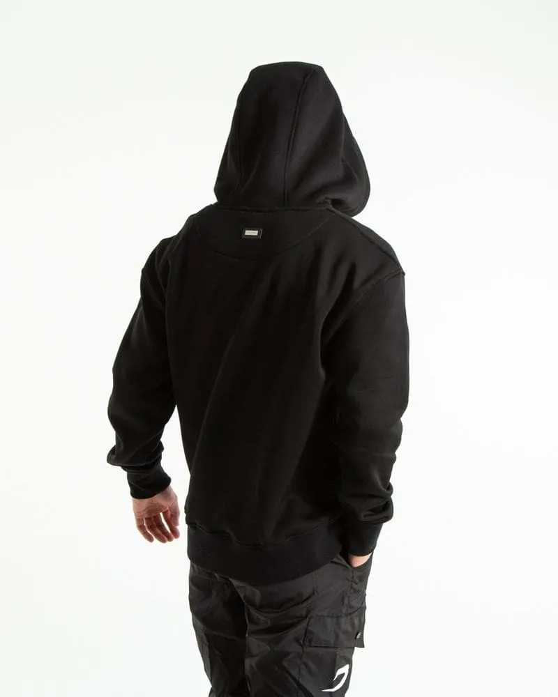 STRIKE LOGO HOODIE - BLACK