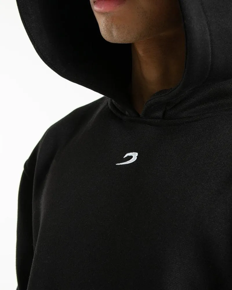 STRIKE LOGO HOODIE - BLACK