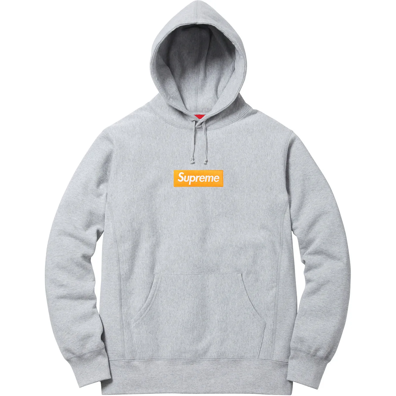 Supreme Box Logo Hooded Sweatshirt (FW17) Heather Grey