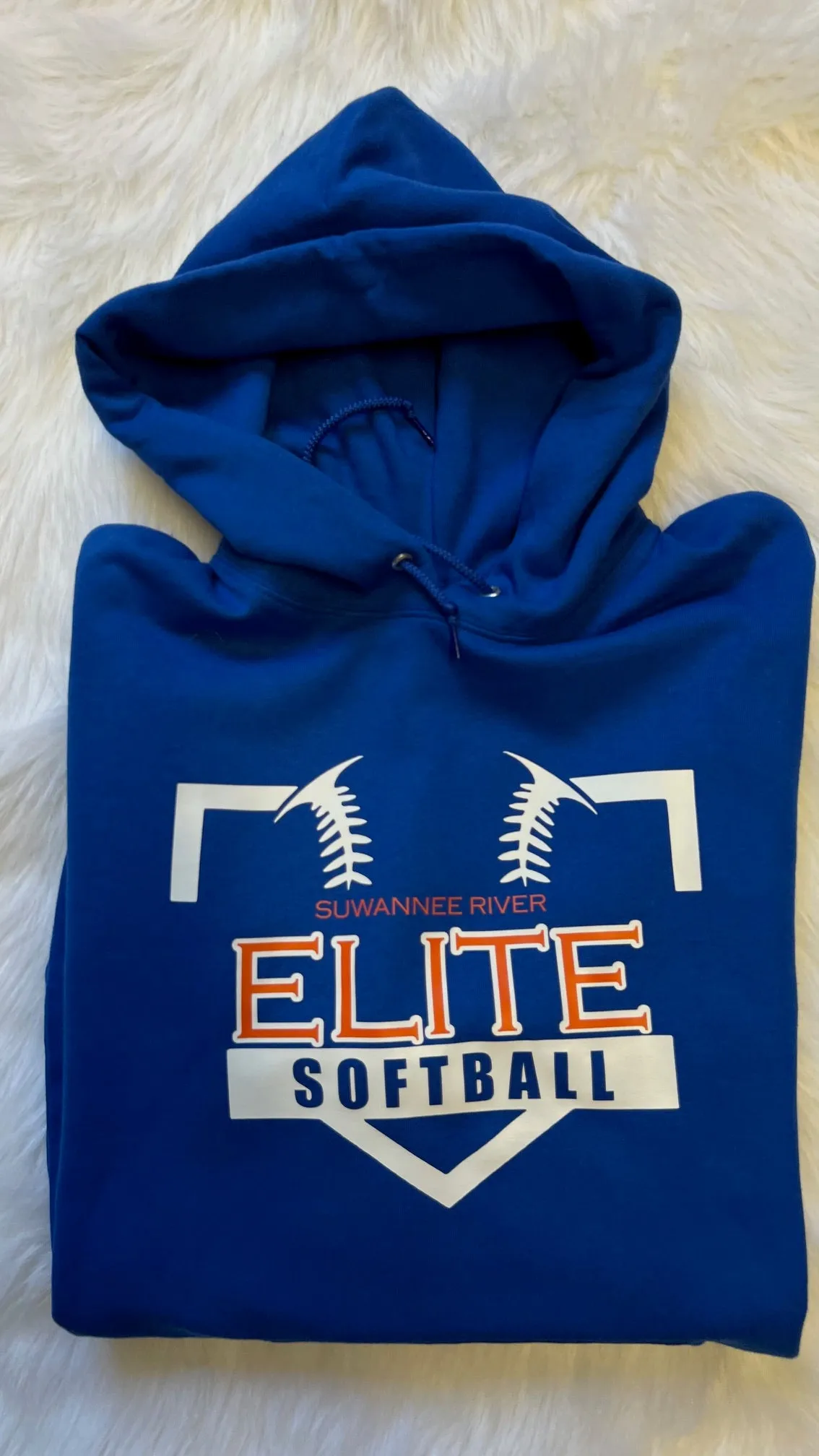 SUWANNEE RIVER ELITE UNISEX HOODIE NEW HOME PLATE LOGO 2023