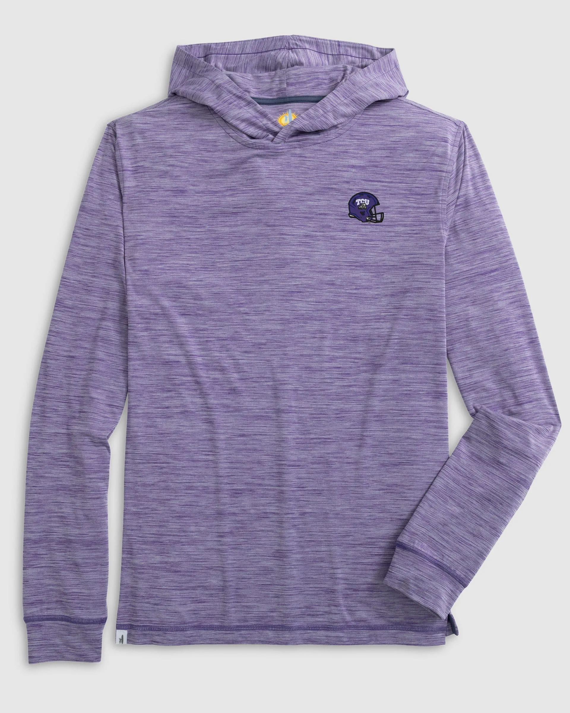 Texas Christian Talon Performance Hoodie - Helmet Logo