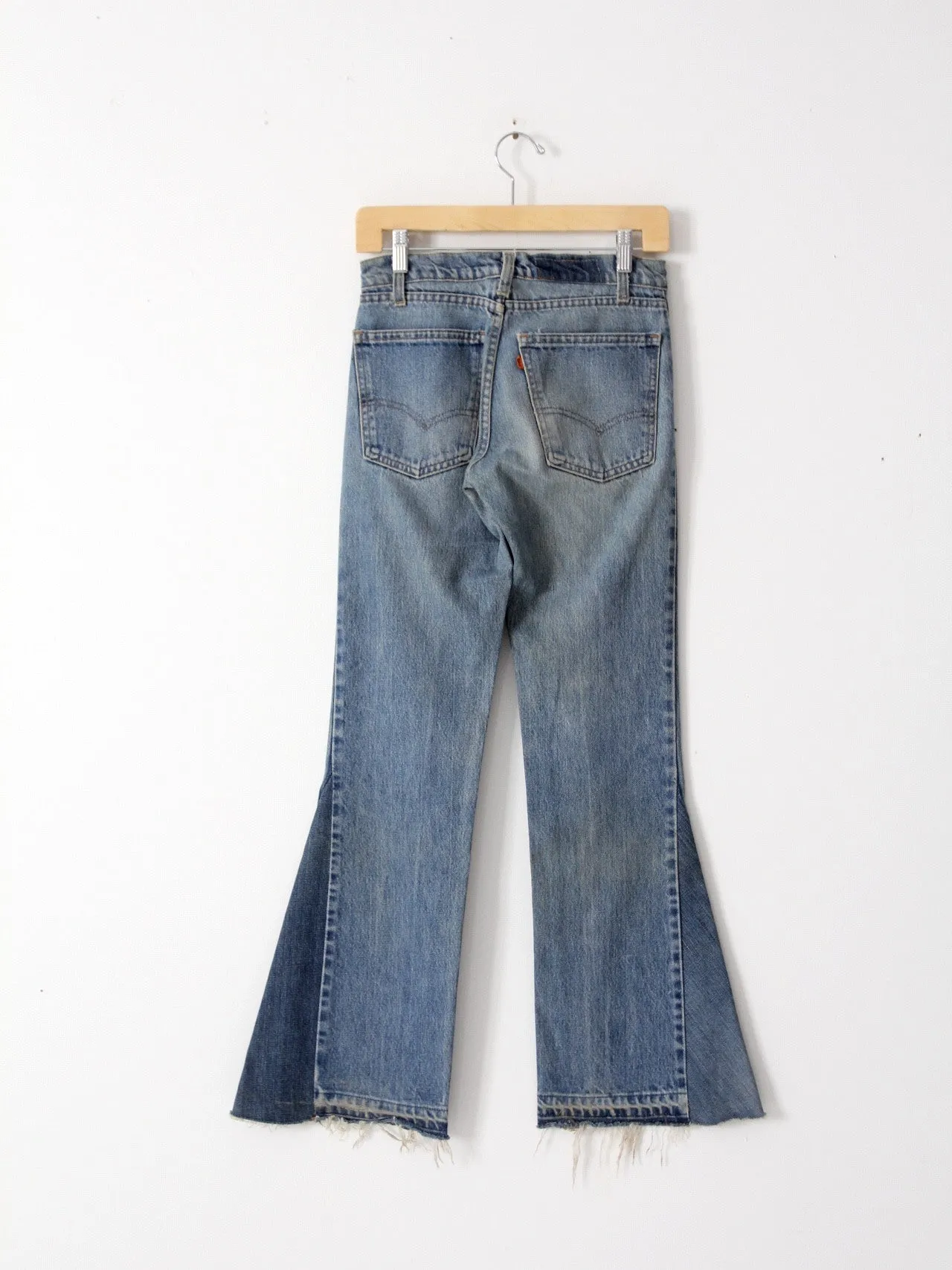 vintage 70s Levi's bell bottoms, 28 x 32