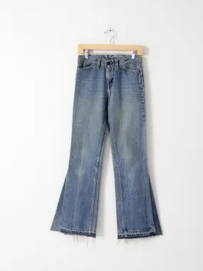 vintage 70s Levi's bell bottoms, 28 x 32