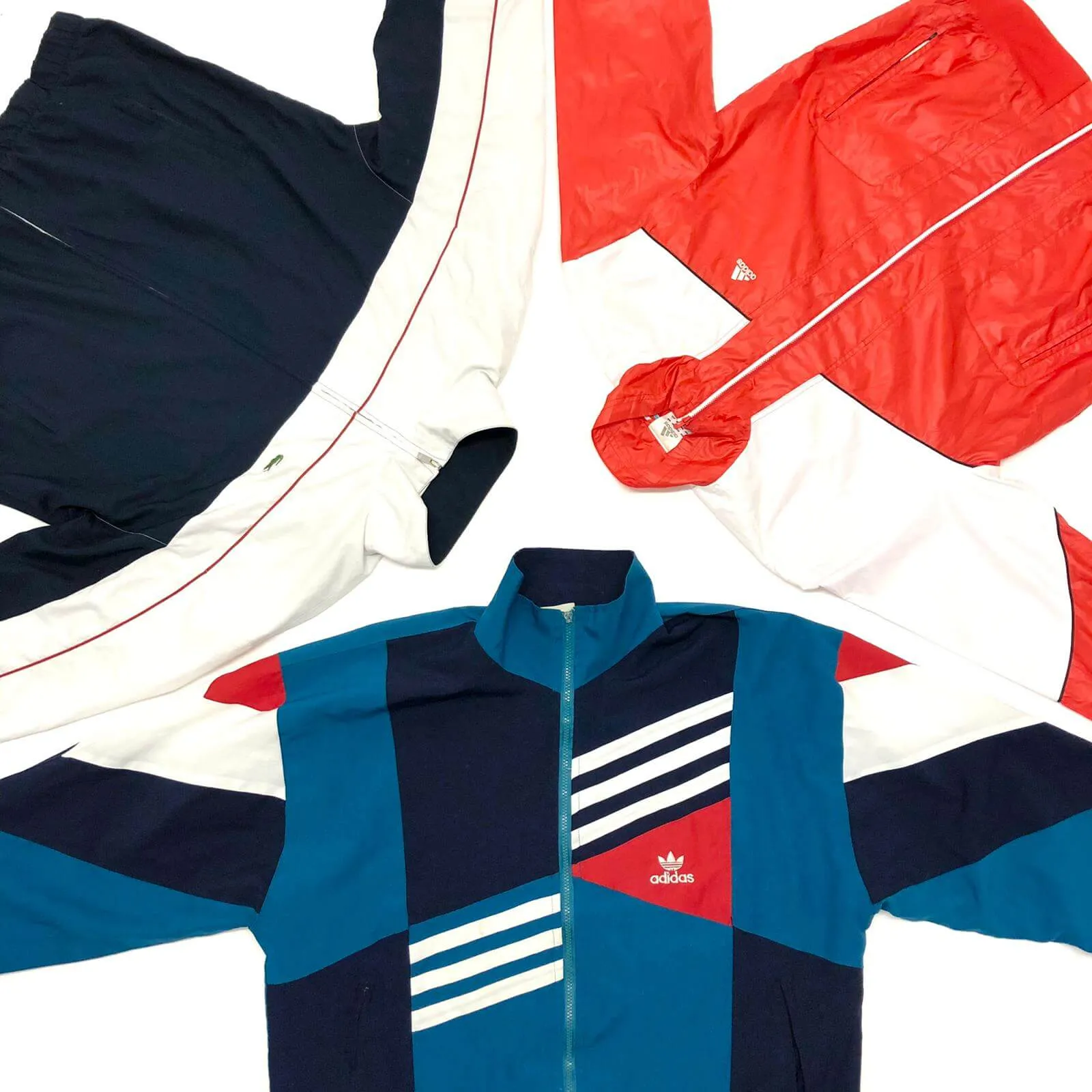 Vintage Branded Track/Shell Jackets Mix