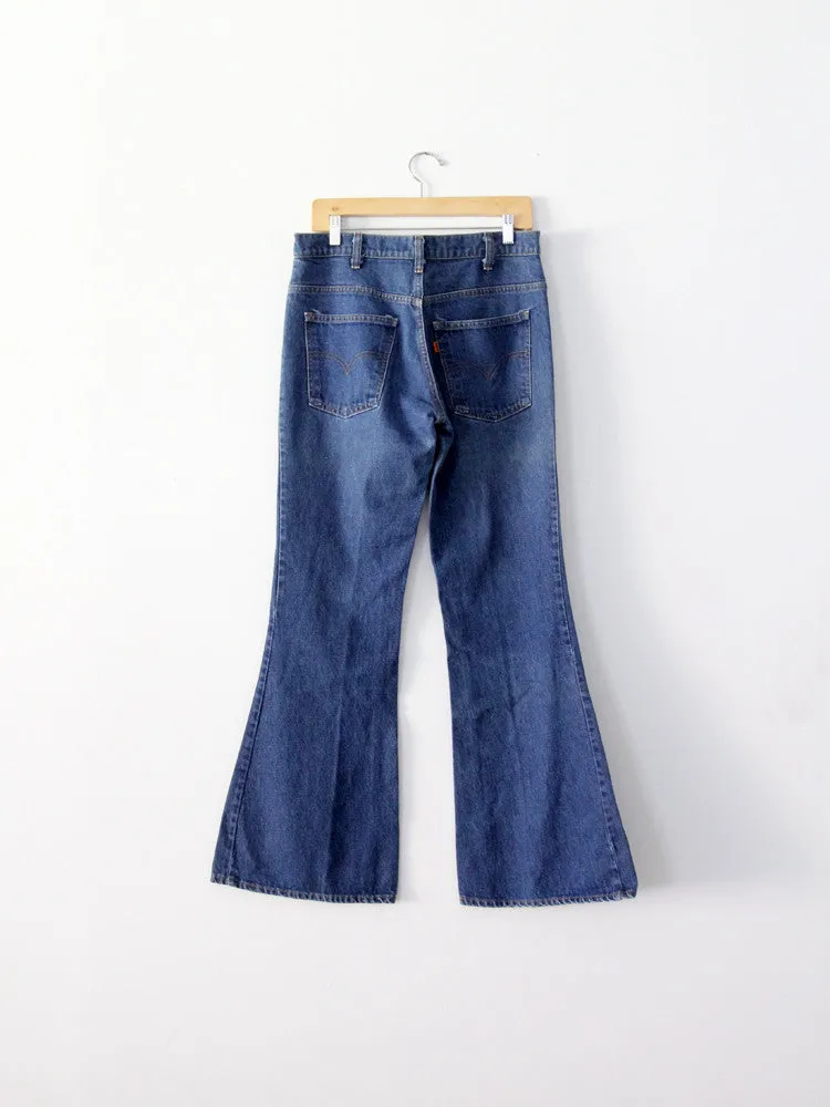 vintage Levis 684 bell bottom jeans, 33 x 33